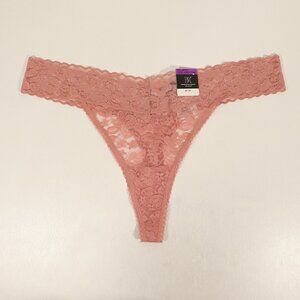 NWT INC Pink Lace Panty Size XXL
